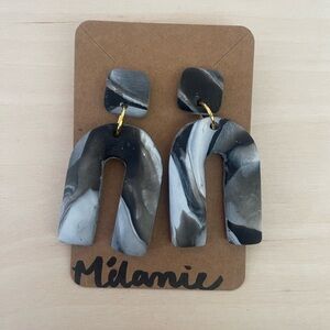 Polymer clay earrings
